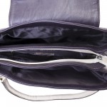 Beau Design Stylish Purple Color Imported PU Leather Handbag With Double Handle For Women's/Ladies/Girls